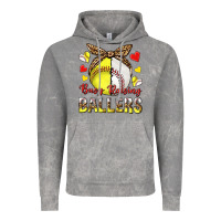Cloud Rock busy raising ballers with baseball and softball Vintage Hoodie - texasbilliewilder