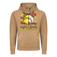 Vintage Camel busy raising ballers with baseball and softball Vintage Hoodie - texasbilliewilder