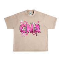 French Oak Breast Cancer CNA Certified Nursing Assistant Urban Heavy Tee - texasbilliewilder