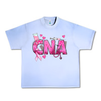 Grape Ice Breast Cancer CNA Certified Nursing Assistant Urban Heavy Tee - texasbilliewilder