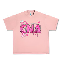 Salmon Breast Cancer CNA Certified Nursing Assistant Urban Heavy Tee - texasbilliewilder