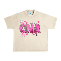 Sandshell Breast Cancer CNA Certified Nursing Assistant Urban Heavy Tee - texasbilliewilder