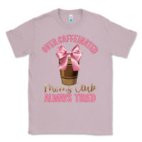 Lilac over caffeinated moms club Classic Tee - JahusDesignShop