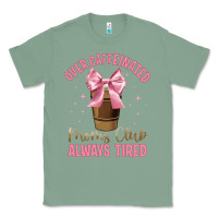 Sage over caffeinated moms club Classic Tee - JahusDesignShop