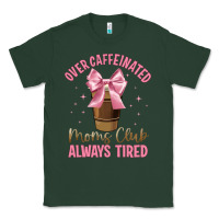 Sports Green over caffeinated moms club Classic Tee - JahusDesignShop