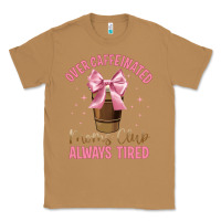 Toasted Coconut over caffeinated moms club Classic Tee - JahusDesignShop
