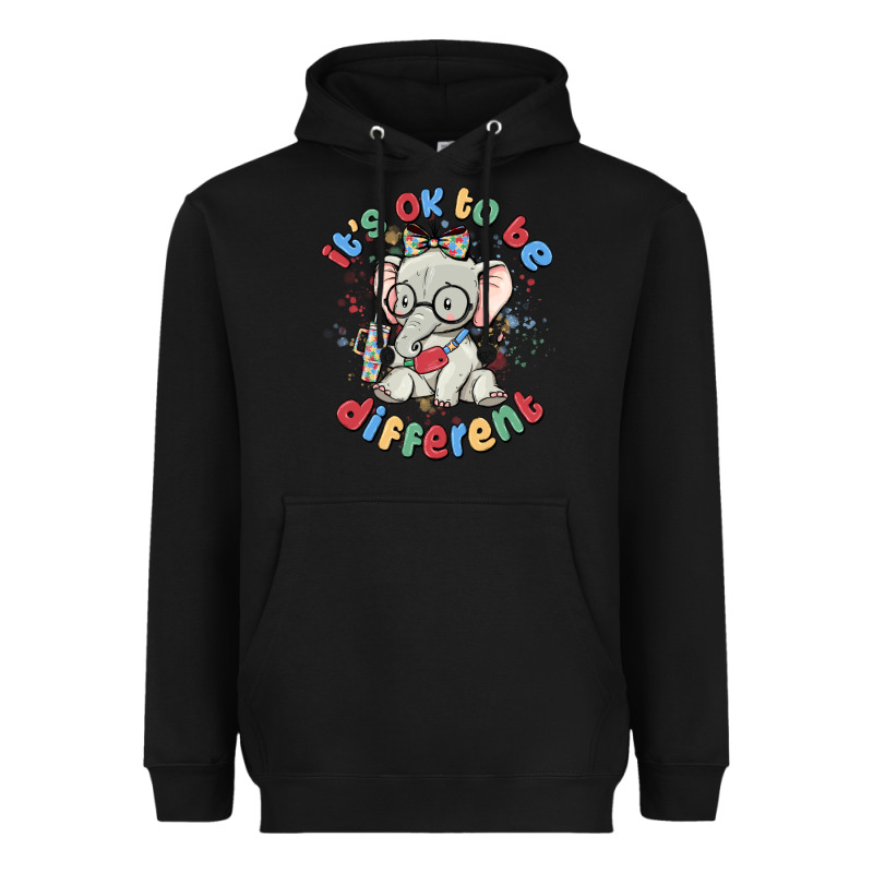 It's Ok To Be Different Heavyweight Hoodie by MaliasSmallBusiness | Teevron