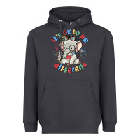 Smoke it's ok to be different Heavyweight Hoodie - MaliasSmallBusiness