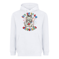 White it's ok to be different Heavyweight Hoodie - MaliasSmallBusiness
