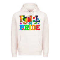 Pale Pink Fall Of Pride Premium Hoodie - BundleAndBundleShop