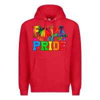 Red Fall Of Pride Premium Hoodie - BundleAndBundleShop