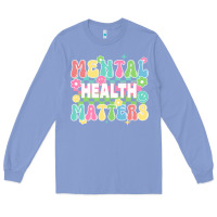Colony Blue mental health matters Long Sleeve Tee - JahusDesignShop