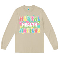 Mushroom mental health matters Long Sleeve Tee - JahusDesignShop