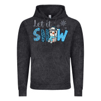Vintage Black let it snow snowman coffee Vintage Hoodie - JahusDesignShop