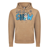 Vintage Coffee let it snow snowman coffee Vintage Hoodie - JahusDesignShop