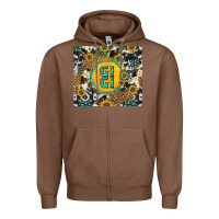Chestnut gigi sunflower turquoise Zipper Hoodie - Jasminsmagicworld