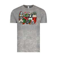 Cloud Rock Christmas cartoon characters coffee cups Vintage Tee - Zillion Design Studio