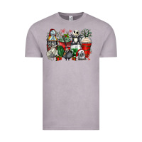 Christmas Cartoon Characters Coffee Cups Vintage Tee | Teevron