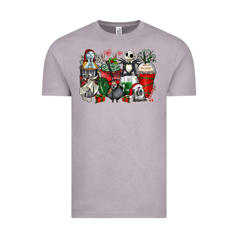 Christmas Cartoon Characters Coffee Cups Vintage Tee by Zillion Design Studio | Teevron