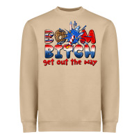 Mushroom boom bitch get out the way Heavyweight Sweatshirt - texasbilliewilder
