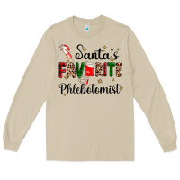 Mushroom santas favourite phlebotomist Long Sleeve Tee - AdoDesignShop