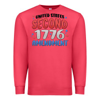 Cardinal united states second 1776 amendment Premium Sweatshirt - MaliasSmallBusiness