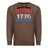 Chestnut united states second 1776 amendment Premium Sweatshirt - MaliasSmallBusiness