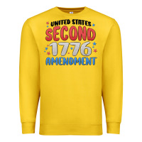 Lemon united states second 1776 amendment Premium Sweatshirt - MaliasSmallBusiness