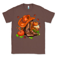 Chestnut fall pumpkins  cowgirl  and roses Classic Tee - AdoDesignShop