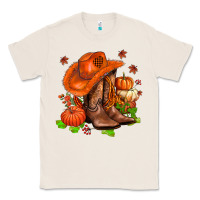 Natural fall pumpkins  cowgirl  and roses Classic Tee - AdoDesignShop