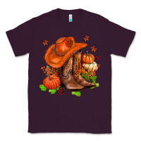 Plum fall pumpkins  cowgirl  and roses Classic Tee - AdoDesignShop
