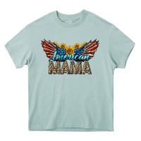 Arona Western American Mama With Sunflowers Heavy Core Tee - LillyAllenDesigns