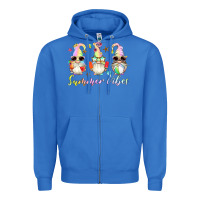 True Royal summer vibes gnomes Zipper Hoodie - Artiststas