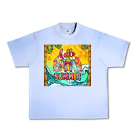 Grape Ice hello summer gnomes Urban Heavy Tee - Zillion Design Studio