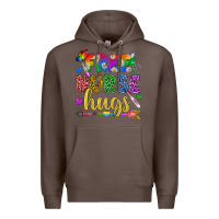 Coffee Free Nurse Hugs Pride LGBTQ+ Premium Hoodie - BundleAndBundleShop
