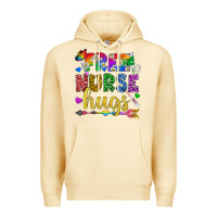 Pina Colada Free Nurse Hugs Pride LGBTQ+ Premium Hoodie - BundleAndBundleShop