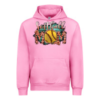 Fuchsia Pink Softball Mom Urban Hoodie - Bettercallsaul