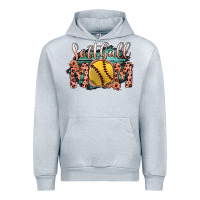Heather Grey Softball Mom Urban Hoodie - Bettercallsaul