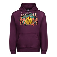 Mauve Wine Softball Mom Urban Hoodie - Bettercallsaul