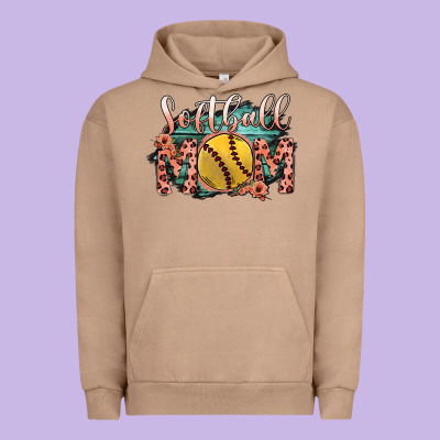 Softball Mom Urban Hoodie Designed By Bettercallsaul