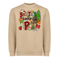 Santa's Favorite Pt Heavyweight Sweatshirt | Teevron