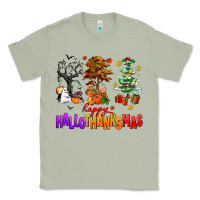Matcha happy hallothanksmas trees Classic Tee - AdoDesignShop