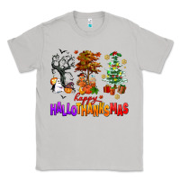 Moon Dust happy hallothanksmas trees Classic Tee - AdoDesignShop
