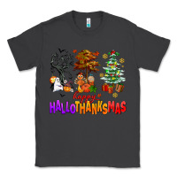 Smoke happy hallothanksmas trees Classic Tee - AdoDesignShop