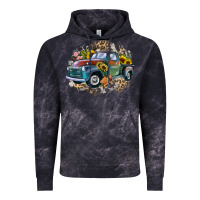 Cloud Black vintage truck western Vintage Hoodie - Zillion Design Studio