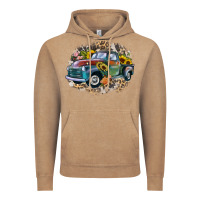 Vintage Coffee vintage truck western Vintage Hoodie - Zillion Design Studio