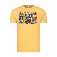 Vintage Mustard cartoon characters coffee cups Vintage Tee - Zillion Design Studio