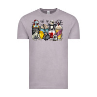 Vintage Zinc cartoon characters coffee cups Vintage Tee - Zillion Design Studio