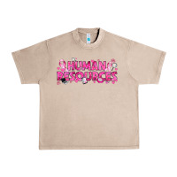 French Oak Breast Cancer Human Resources Urban Heavy Tee - texasbilliewilder