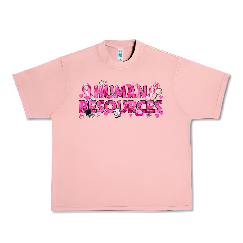 Breast Cancer Human Resources Urban Heavy Tee by texasbilliewilder | Teevron